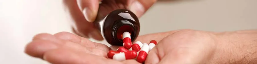 student taking drugs