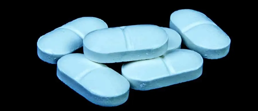 White Zoloft tablets used for depression and anxiety treatment